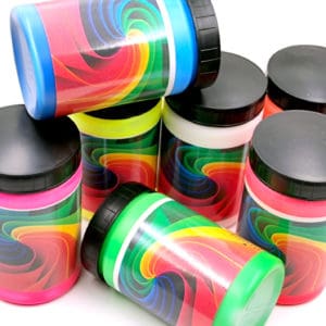 Pintura fluorescente reactiva a luz UV para interiores - 375 ml