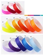 Pulseras de papel Tyvek sin impresión - Pack de 100 u. - Imagen 2