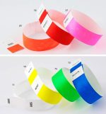 Pulseras de papel Tyvek sin impresión - Pack de 100 u.