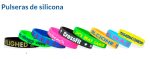 Pulseras de silicona con impresión a 1 color - Pack de 300 u. - Imagen 2