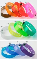 Pulseras de vinilo translúcido - Pack de 500 u. - Imagen 2