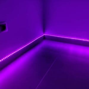 Cinta de Leds ultravioleta para interiores - 5m