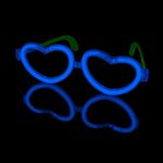 Gafas luminosas en forma de corazón - Pack de 50 u. - Imagen 3