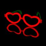 Gafas luminosas en forma de corazón - Pack de 50 u. - Imagen 4