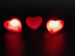 Pins luminosos - corazón 3D con Leds - Pack de 3 u. - Imagen 5