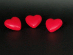Pins luminosos - corazón 3D con Leds - Pack de 3 u. - Imagen 7