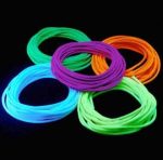 Cordón fluorescente y reactivo a luz UV - Pack de 25 m.