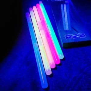 Light sticks 240x14 mm "Partylights Premium" - Pack de 25 u.