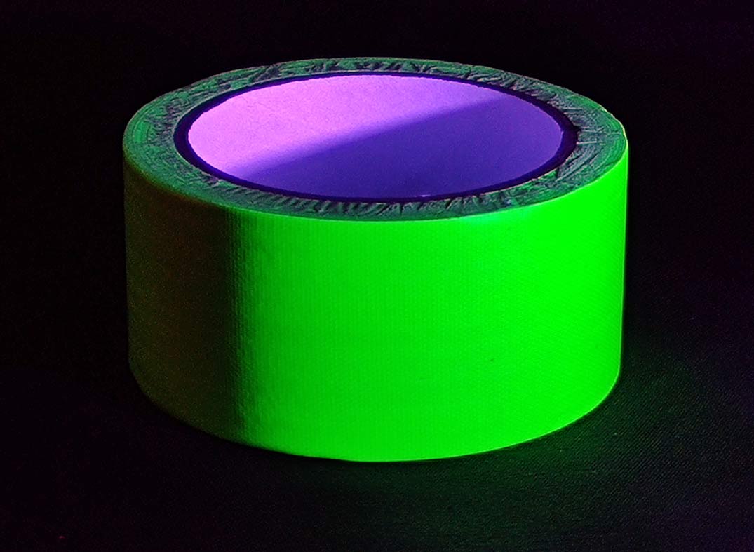 Cinta Adhesiva Fluorescente 10 m (largo) x 50 mm (ancho) Verde
