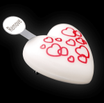 Pins luminosos corazón 3D con Leds RGB - Pack de 3 u. - Imagen 3