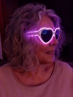 Gafas luminosas - Corazón rosa - Imagen 4