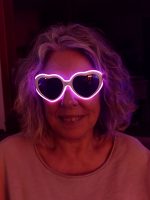 Gafas luminosas - Corazón rosa - Imagen 5