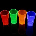 Vasos de cerveza fluorescentes - 500 ml - Pack de 10 u.