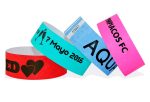 Pulseras de papel Tyvek con impresión en negro - Pack de 100 u. - Imagen 2