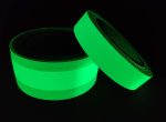 Cinta adhesiva fosforescente o fotoluminiscente - 10 m